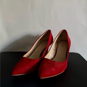 Nine West Bold Red Heels